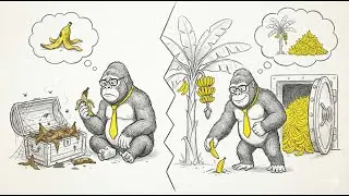 Rich vs Poor Thinking Explained with Bananas 🍌 This Changed Everything | Gorilla's View