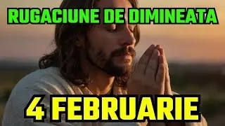 🔴 RUGĂCIUNEA DE DIMINEAȚĂ | 4 FEBRUARIE | RUGACIUNE MINUNEA | RUGACIUNE SCURT 🔴