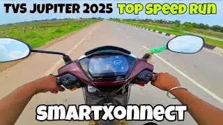 Tvs jupiter 2025 top speed test 🚀 🔥