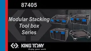 KING TONY-87405 Modular Stacking Tool Box Series