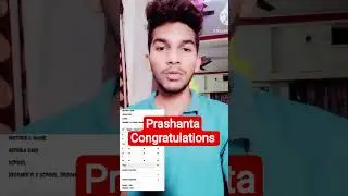 Congratulations Prashanta, +2 Result 2025, chse board exam toppers #hksir #chseodisha #chsetopper