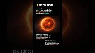 A red giant glowing cooler than it looks.