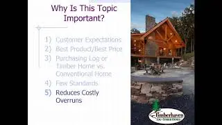 Understanding the Nature of a Log & Timber Home Package