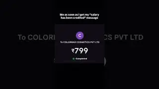 POV -Salary credited 😎 @ZeptoNow @letsblinkit @BookMyShow_India @SwiggyIndia @zomato