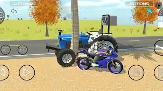 Two😲 tector 🚜 New Indian Vehicles Simulator 3D 🚜 | Village + Highway Drive