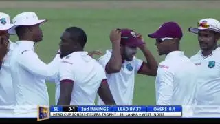 Highlights: Day Two , 2nd Test at P Sara Oval &ndash; Windies in Sri Lanka 2015