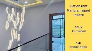 Flat on rent in Indore | 3BHK fully furnished | Geeta Bhawan
