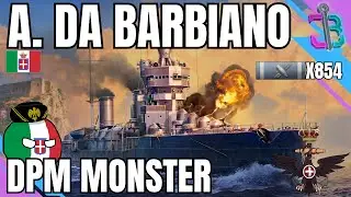 ALBERICO DA BARBIANO - Il nuovo gioiellino della Regia Marina italiana - World of Warships
