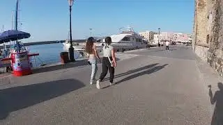 Walking the Island of CRETE, GREECE - walking virtual tour video