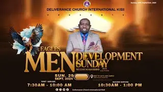 | 1st Service | Sunday 29th September 2024 | Men's Development Sunday |