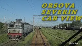 Orsova-Severin-Cab View-Führerstandsmitfahrt-Dalla Cabina-En Cabine-Trains-火车 - रेलगाड़ी-Pociąg