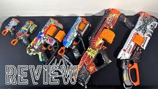 [REVIEW] XShot Skins Series Overview | Every Blaster in the Series Reviewed! | [Nerf War Tested]