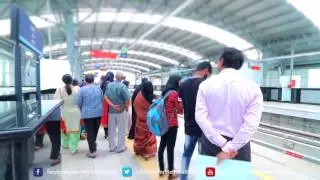 Metro in full swing from Aluva area
