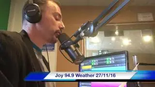 Melbourne Weather end of Joy 94.9 News Sun 27 Nov 16