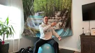 Seated Exercise ball Adaptive Tai Chi/ Lower Back postures