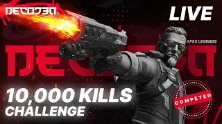 10000 Kills Challenge COMPLETED 🔥 GTA RP & Apex Legends | Malayalam Live