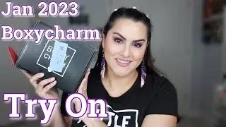 JANUARY 2023 BOXYCHARM BASE BOX UNBOXING AND TRY ON