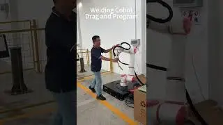 Drag and program Welding Cobot #weldingrobot #weldingcobot #Cobot #JOCRT