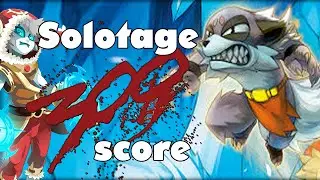 Dofus - Solotage Tengu, score 300 idoles - Eliotrope