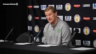 What Oregon's Dana Altman said after loss to Gonzaga