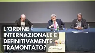 Analisi approfondita del quadro internazionale. Criticità e proposte. Ospite​⁠@ora.italia