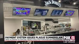 Payment system outage lasts duration of WWE SummerSlam at Allegiant Stadium