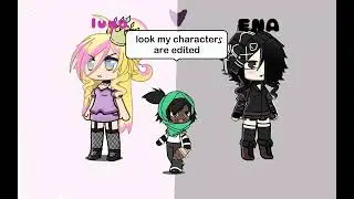 Redesigning my gacha life characters ( sorry not dti video)