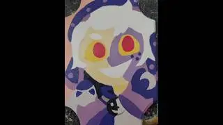 the collector painting #acrylicpainting  #theowlhouseseason3 #owlhouse #owlhousethecollector #art
