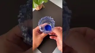 Upcycle Plastic Bottle into Unique LED Light Decor ✨💡