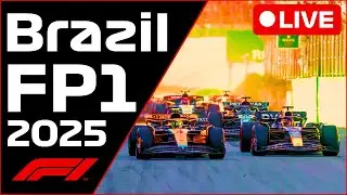 🔴F1 LIVE - Brazil GP FP1 - Commentary + Live Timing