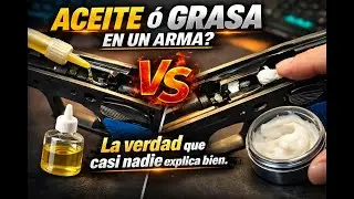 &iquest; Aceite &oacute; grasa en un arma ? La verdad que casi nadie explica bien.
