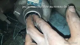 Jeu non acceptable au niveau de l'axe de turbo
