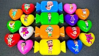 Cocomelon Slime 🎁 Hunt! Can JJ & Pinkfong Find All the Hidden Slimes? 🚀 ASMR Satisfying