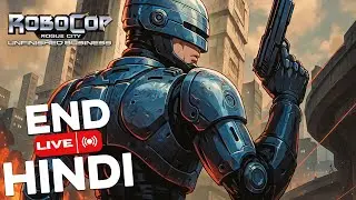 🔴 LIVE - ROBOCOP ROGUE CITY - UNFINISHED BUSINESS (HINDI) #3 | EXTREME DIFFICULTY | FULL GAMEPLAY