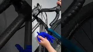 Clean Hands Always! A Bike Trick with Gloves and the Handlebar #bike