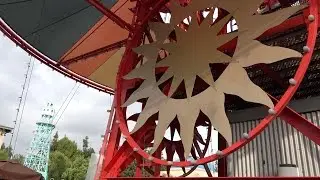 [4K] Золотой Зефир днем: точка зрения 2014 года от лица Disney California Adventure Park