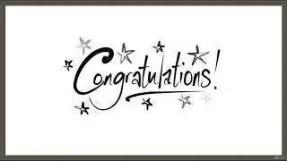 Design Patterns with JavaScript ES56 and Node js from Zero  Congratulations!