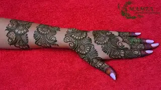 पीछे के हाथों के लिए कंगन चूड़ी मेहंदी डिजाइन | New Bangle Mehndi Designs 2021