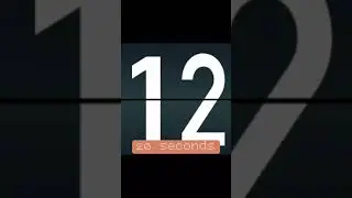 40 second flip timer with no music and alarm at the end (v 17)