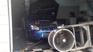 Dyno Subaru WRX STI 353hp 460nm miss Ua