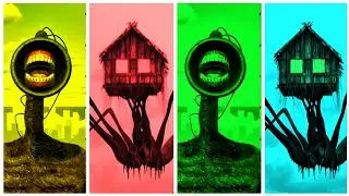 House Head 😈 VS Siren Head 💀 - Coffin Dance (COVER) 🎶🔥
