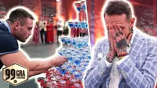 🍸 ZADANIE Z KIELISZKAMI - NAJBARDZIEJ STRESUJĄCE W CAŁYM SEZONIE? *FINAŁ* | 99 - Gra o wszystko. VIP