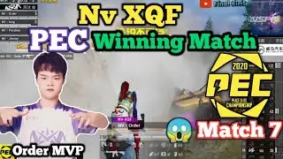 NV XQF PEC Winning Match &bull; Nv Order MVP &bull; PEC 2020 Match 7
