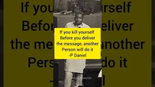 God work will not end because you died -P Daniel Olawande #gospel #shorts