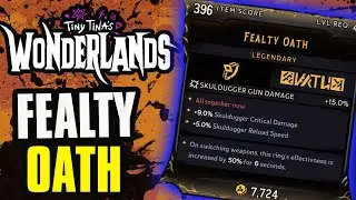 NEW Manufacturer Ring In Tiny Tina's Wonderlands! Fealty Oath Ring Guide!