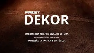 Impressora Firejet DEKOR Eco Solvente