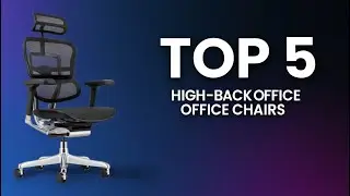 ✅5 лучших высоких офисных кресел 2026 года | Обзор лучших высоких офисных кресел!