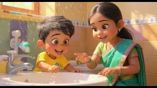 Save Every Drop of water | पानी बचाना सीखो बच्चों! 💧 | Tiny Moons TV