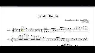 Escala R&eacute;b  - B&aacute;rbara Barber - 3 oitavas