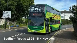Southern Vectis 1525 ADL Enviro 400 (ZF/&euro;5) HW62CLV - Power Mode!